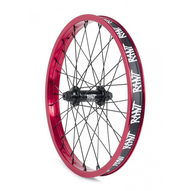 ROUE AVANT BMX 18'' RANT PARTY ON V2 ROUGE